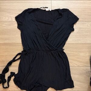 GAP Elegant Black Romper